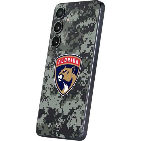 NHL Florida Panthers Camo Galaxy S25 Skin